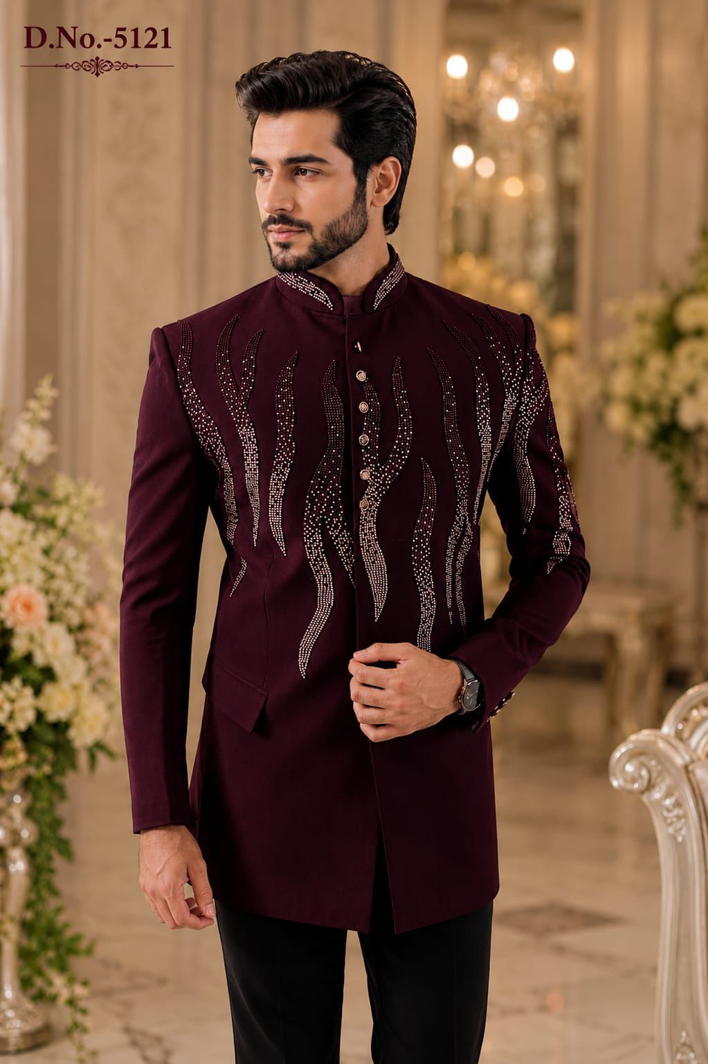 Open jodhpuri detail view